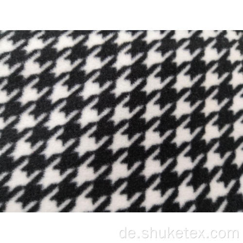 100% Polyester Polar Fleece Print Strickstoff